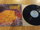SAINT TOO LATE FOR LIVING ORIG 1988 FIRST PRESSING LP VINYL METAL