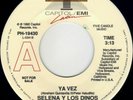 SELENA Y LOS DINOS 45 ya ves CAP PH-19430 promo MISPRESSED 