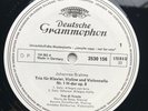 UNPLAYED DGG 2530156 WHITE TEST PRESS-BRAHMS- Trio für Cello...- TRIO DI TRIESTE