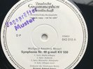 UNPLAYED DGG 642010 WHITE TEST PRESS-MOZART-Symphonie Nr.40-K BÖHM, R. STRAUSS