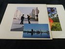 Pink Floyd, Wish you were here, 1975 Italy pressed vinyl LP, postcard, EX/EX+