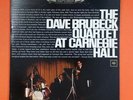 DAVE BRUBECK QUARTET Live At Carnegie Hall C2S 826 2i  2x LP Vinyl VG+ GF