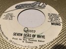 Queen Seven Seas Of Rhye Usa Double A Side Promo Usa 7” 1974 Ex