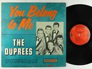 Duprees - You Belong To Me LP - Coed Mono DG
