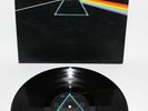 Pink Floyd Dark side of the moon LP vinyl VG+ UK press poster sticker