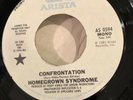 45 Homegrown Syndrome “ confrontation “ funk promo Arista mono stereo disco