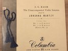 Vinyl, J.S. Bach The Unaccompanied Violin Sonatas Johanna Martzy, Vol. One, LP