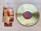 Linkin Park Hybrid Theory 2000 Gold Vinyl Record + Set Of Metal Plaques