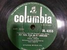 PAUL ANKA don't ever leave me/put head on Columbia INDIA 78 RPM RECORD 10
