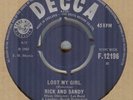 RICK AND SANDY**LOST MY GIRL**MOD**BEAT**DECCA LABEL**LISTEN TO IT