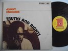 JOHNNY OSBOURNE Truths and Rights STUDIO ONE NY Orig + Soul + Roots Reggae LP