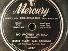 No Mother Or Dad/Foggy Mountain Breakdown by Lester Flatt/Earl Scruggs (Mercury)