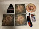 Steve Perry Signed Traces Blue Ocean and White Marble Vinyl Socks Patch Sold Out