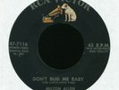 MILTON ALLEN Don't Bug Me Baby on RCA Rockabilly 45 Hear