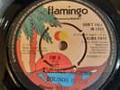 Alma Faye ?– Don't Fall In Love / I Believed. 1979. FM 5. UK Flamingo Soul.