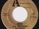 BROTHERS AQUARIUS Unity ** northern soul 45 MARVIN JUNIOR cover-up HEAR