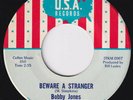 BOBBY JONES Beware A Stranger STORMING northern soul 45 Check Me Out LISTEN