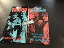 THE BLOOD / THE GONADS - SPLIT LP (BLUE LABELS 1988 LINK RECORDS 024) PUNK BLITZ