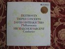 Columbia SBO 2753 BLUE/SILVER Beethoven Triple Concerto/Oistrakh Trio/Sargent