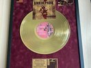 Linkin Park Hybrid Theory 2000 Vinyl Gold Metallisierte Schallplatte im...