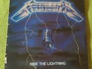 Metallica Ride the lightning Lp vinile 33 giri originale NO REMATER
