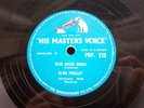 ELVIS PRESLEY 78 RPM BLUE SUEDE SHOES / TUTTI FRUTTI UK HMV POP.213 EX-