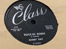 78 rpm Bobby Day Rock-in Robin & Over And Over Class Records 229 VG++ sol