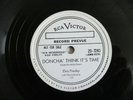 Rare Elvis Presley Canadian Promo 78 rpm  Wear My Ring Around Your Neck   1958