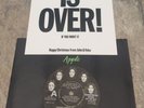 John Lennon/Yoko Ono Happy Xmas (War Is Over) Rare Demo+promo Postcard Beatles