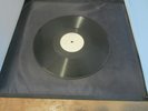 Pre-war single sided hard shellac test pressing of Carlisle Brothers, unissued