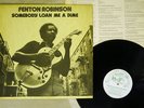 FENTON ROBINSON SOMEBODY LOAN ME A DIME ALLIGATOR PA-6218 Japan VINYL LP