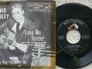 Elvis Presley - Love Me Tender / Anyway You Want Me - USA 45 + Black / White PS