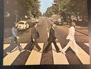 THE BEATLES ABBEY ROAD LP EAS-66021 ODEON W/LYRICS MADE IN JAPAN 1981