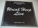 URIAH HEEP LIVE JANUARY 1973 2 LP SEALED FIRST PRESS US MERCURY NOT CUTOUT
