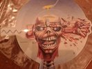  Iron Maiden/Can I Play With Madness/1988 EMI Shaped Picture Vinyl Record 7
