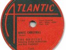 The DRIFTERS Christmas 78 RPM Record. White Christmas. Atlantic 1048