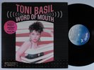 TONI BASIL Word Of Mouth CHRYSALIS LP VG++ promo w/ press kit *