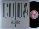 LED ZEPPELIN Coda SWAN SONG LP VG++/VG+ promo embossed gatefold *