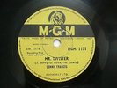 CONNIE FRANCIS twister/don't cry MGM 1151 INDIA INDIAN RARE 78 RPM RECORD 10