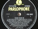 THE BEATLES PLEASE PLEASE ME LP UK 3RD PRESS STEREO PCS 3042  1P/1G