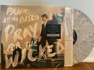 Panic  At The Disco Pray For The Wicked LIMITED MARBLE WHITE/BLACK Vinyl LP