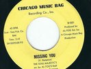 Northern Soul - The Soul Majestic's CHICAGO MUSIC BAG 1001 Missing you / I done?