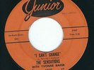 Northern Soul Yvonne Baker & The Sensations JUNIOR 1010 I can't change / Mend ?