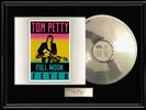 TOM PETTY FULL MOON FEVER ALBUM WHITE GOLD SILVER PLATINUM TONE RECORD VINYL LP
