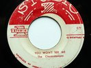 CLARENDONIANS Reggae 45rpm You Won't See Me b/w The Jerk HEAR