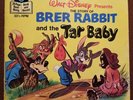 DISNEY Read Along BRER RABBIT And The TAR BABY 45 LLP 363 Book 1971 Version