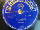 78 RPM LEO FERRE  Les Forains - Le Flamenco de Paris - LE CHANT DU MONDE 1584