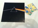 Pink Floyd Dark Side of the Moon Vinyl Record plus 2 original stickers SHVL 804