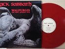 Black Sabbath 1970 Walpurgis Peel Session LP EEU Import Ltd Red Vinyl RARE MINT