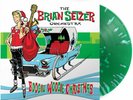 The Brian Setzer Orchestra Boogie Christmas Ltd 6.3oz Green Splatter Vinyl